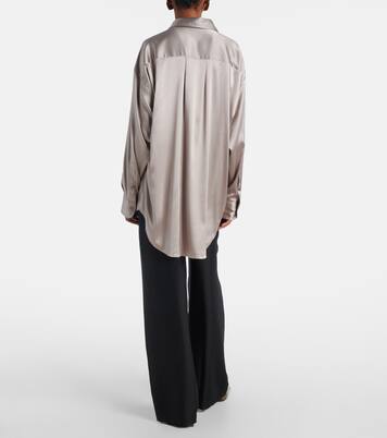 真丝混纺缎布衬衫 | Tom Ford