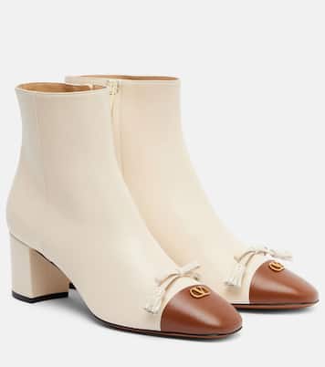 Valet Du Roi 60 leather ankle boots | Valentino Garavani