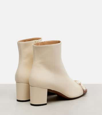 Valet Du Roi 60 leather ankle boots | Valentino Garavani