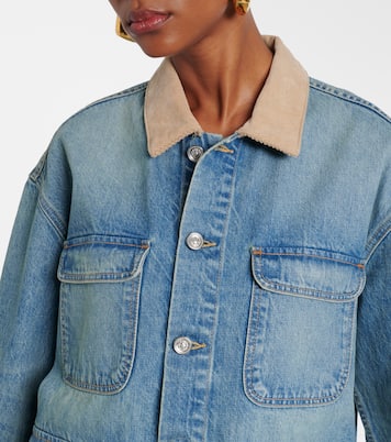 Jeansjacke Hayden mit Cord | Slvrlake