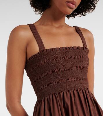 Robe midi Grasse en coton | Heidi Klein