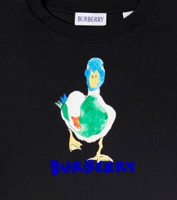Logo printed cotton jersey T-shirt | Burberry Kids