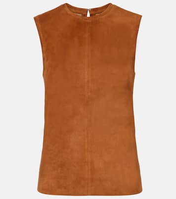 Top Miuccia in suede | Stouls