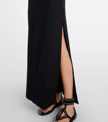 Rio high-rise maxi skirt | Leset
