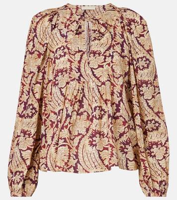 Bedruckte Bluse Brea | Ulla Johnson