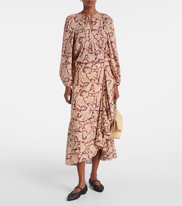 Bedruckte Bluse Brea | Ulla Johnson