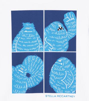 Printed cotton jersey T-shirt | Stella McCartney Kids