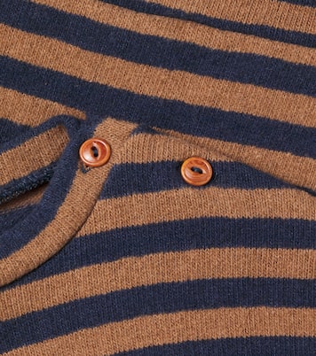 Baby Dirk striped cotton-blend sweater | 1 + in the Family