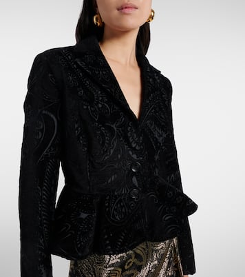 Paisley peplum blazer | Etro