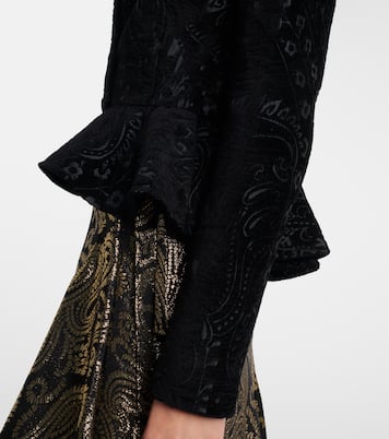 Paisley peplum blazer | Etro