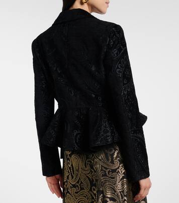 Paisley peplum blazer | Etro