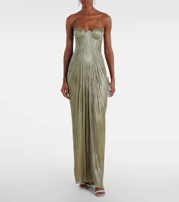 Robe longue Jasleen en soie | Maria Lucia Hohan