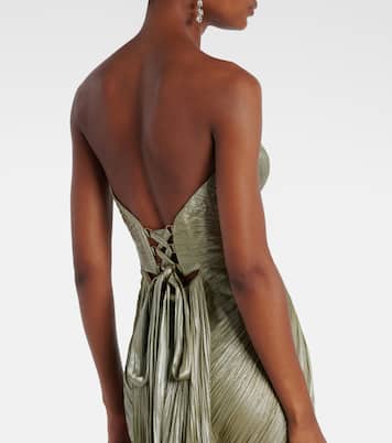 Robe longue Jasleen en soie | Maria Lucia Hohan