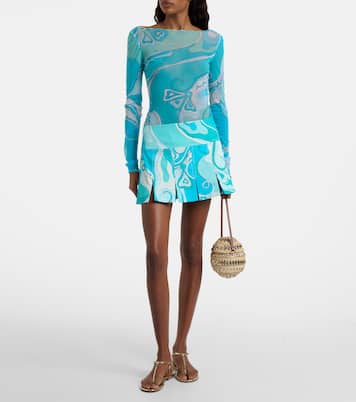 Orchidee sheer top | Pucci