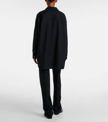 Hemd Luka aus Schurwollflanell | The Row