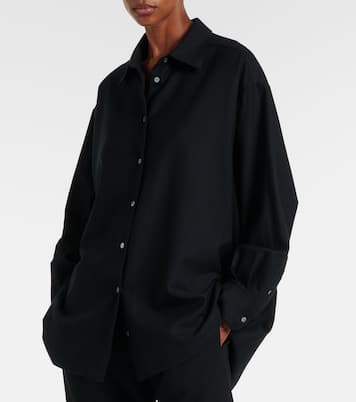 Hemd Luka aus Schurwollflanell | The Row