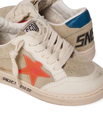 Ball Star suede sneakers | Golden Goose Kids