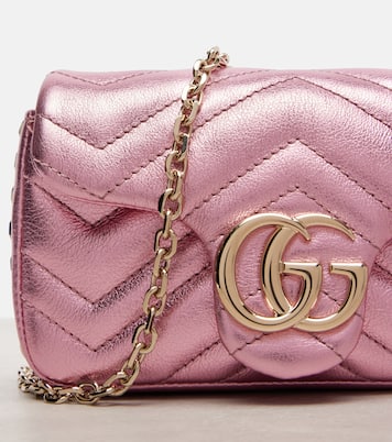 Borsa a spalla GG Marmont Mini in pelle | Gucci