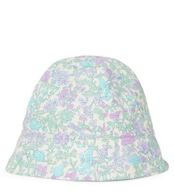 Baby Grigri bow-detail floral cotton hat | Bonpoint