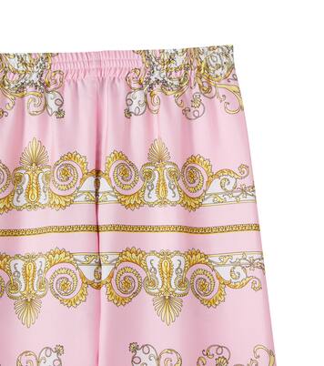 Hose Spring Barocco aus Seiden-Twill | Versace Kids