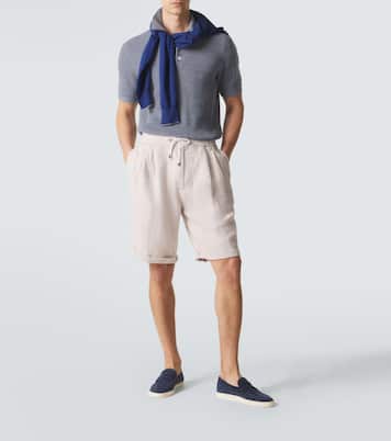 Suede slip-on sneakers | Brunello Cucinelli