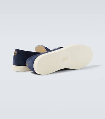 Suede slip-on sneakers | Brunello Cucinelli