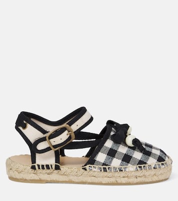 Espadrilles Evila à carreaux vichy | Bonpoint