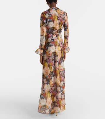 Robe longue Alchemy à fleurs | Zimmermann