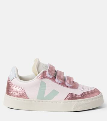x Bonpoint Baskets V-90 en cuir | Veja Kids