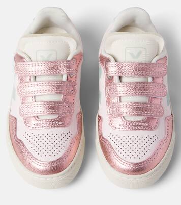 x Bonpoint Baskets V-90 en cuir | Veja Kids