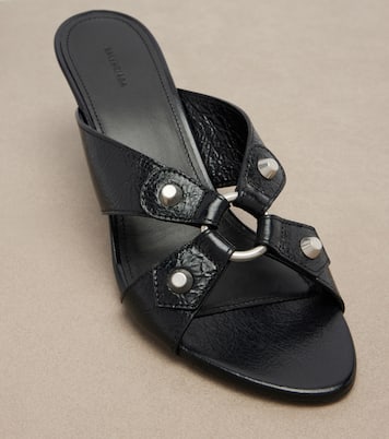 Cagole leather mules | Balenciaga