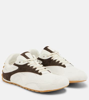 Sneakers Orbit Flash mit Veloursleder | Bottega Veneta