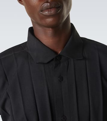 Edge Ensemble pleated shirt | Homme Plissé Issey Miyake