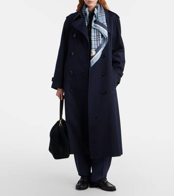Cotton gabardine trench coat | Burberry
