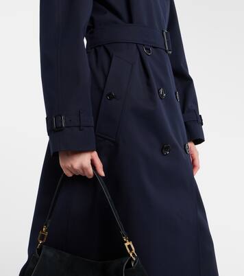 Cotton gabardine trench coat | Burberry