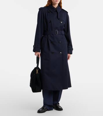 Cotton gabardine trench coat | Burberry