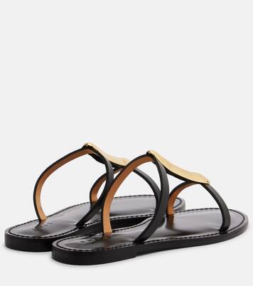 Sandalias Sahara de piel adornadas | Amanu