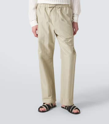Pantalon large Rocha en coton | Frescobol Carioca