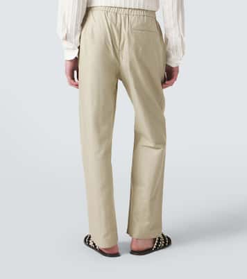 Pantalon large Rocha en coton | Frescobol Carioca