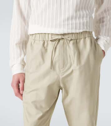 Pantalon large Rocha en coton | Frescobol Carioca