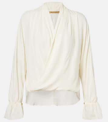 x Rosie Huntington-Whiteley Rosie blouse | ViX Paula Hermanny