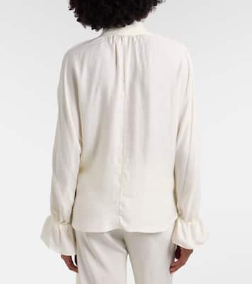 x Rosie Huntington-Whiteley Rosie blouse | ViX Paula Hermanny