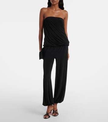 Twist strapless jersey top | Norma Kamali