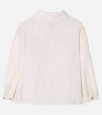 Bluse Anoeche aus Leinen und Baumwolle | Donsje