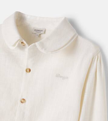 Bluse Anoeche aus Leinen und Baumwolle | Donsje