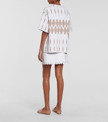 Top in maglia con lamé | Alaïa