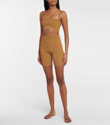 Cropped-Top Jasper aus Rippstrick | SIR