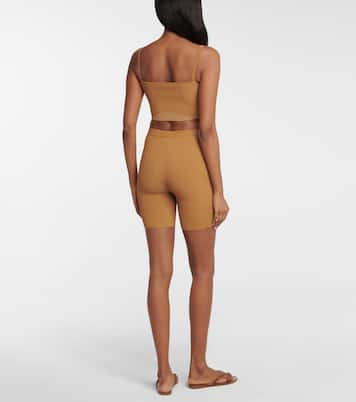 Cropped-Top Jasper aus Rippstrick | SIR