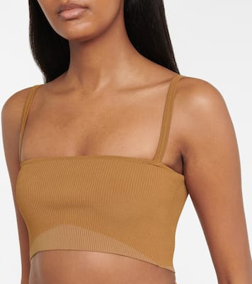Cropped-Top Jasper aus Rippstrick | SIR