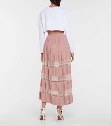 Cropped-Sweatshirt | Alaïa